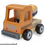 Wooden Wheels Chunky Toy Vehicles Natural Beech Wood by Imagination Generation Cement Mixer  B014PMNW8K